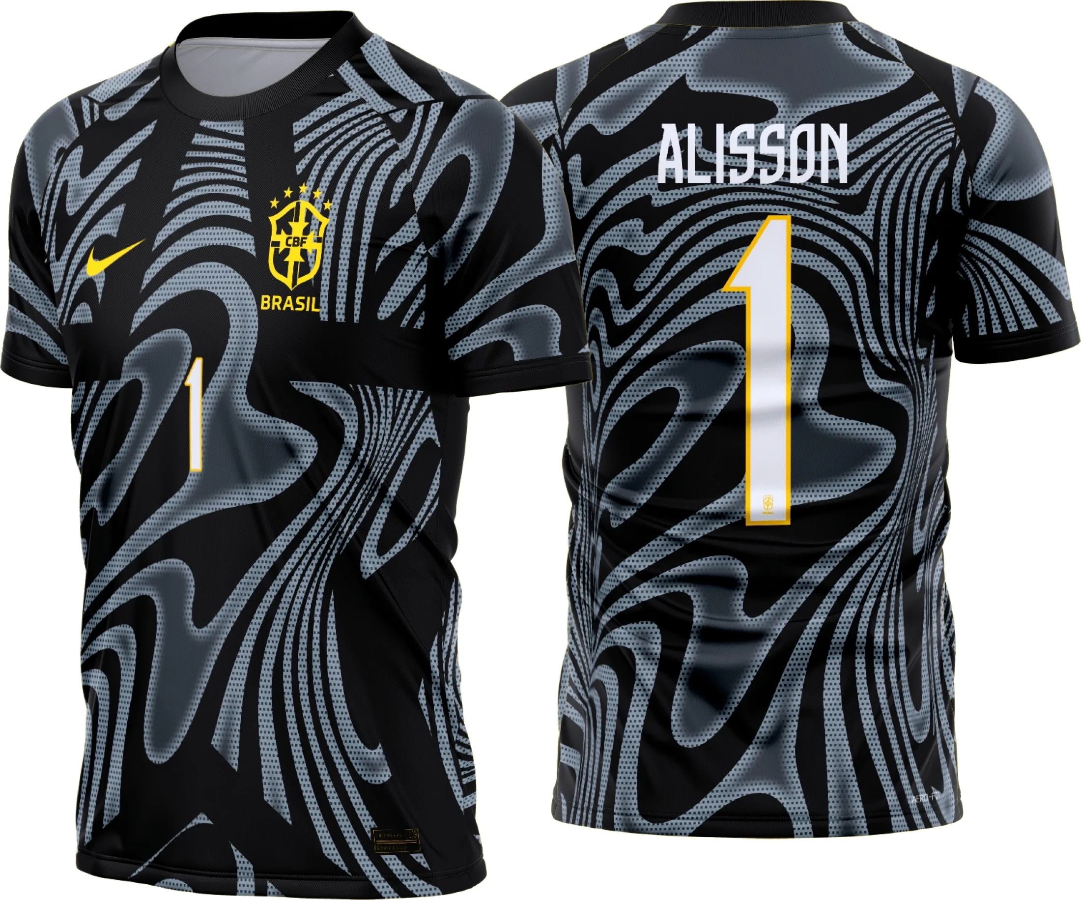 Camisa Seleção Brasil Goleiro I Copa 2026