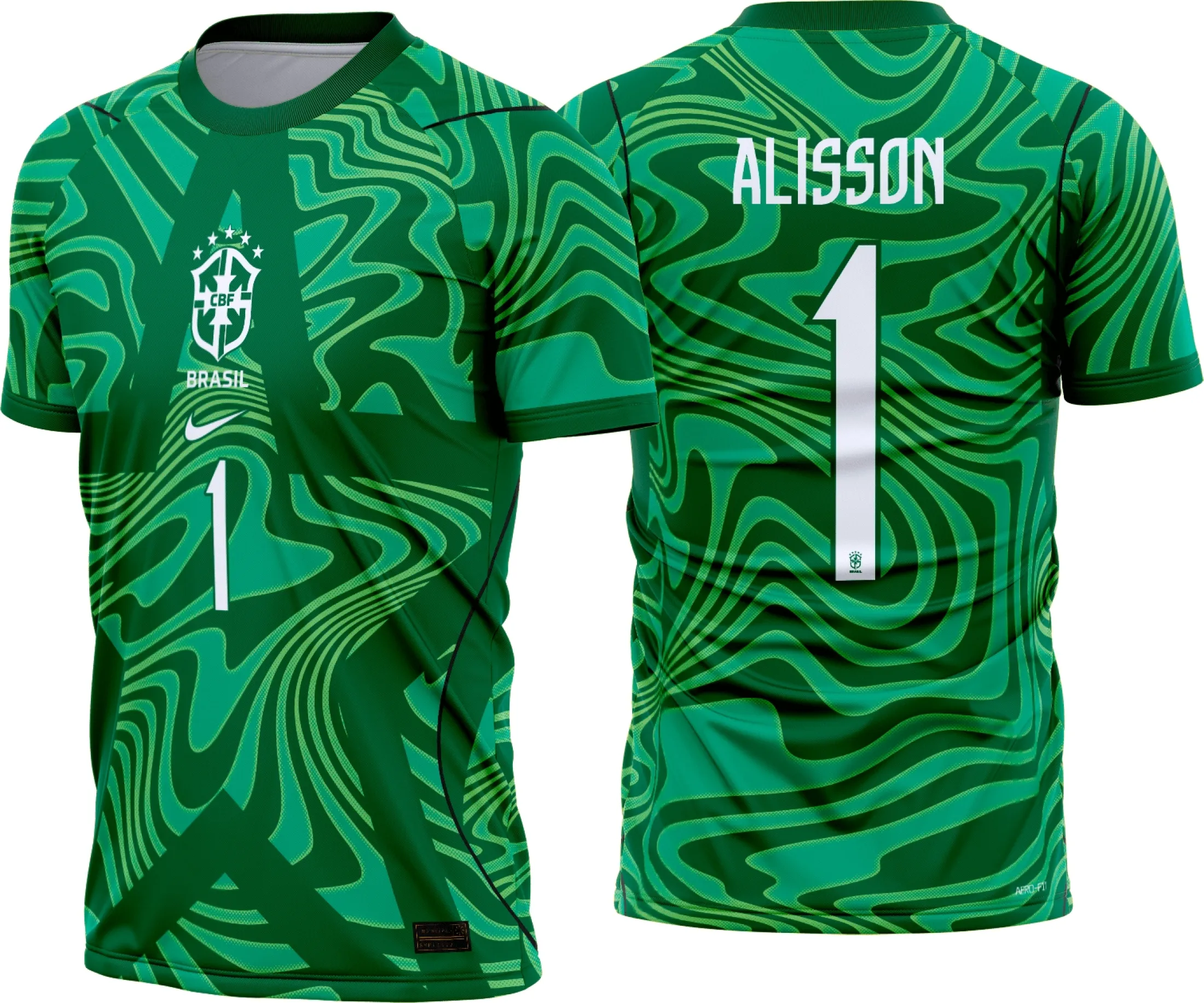 Camisa Brasil Goleiro 1 2026 - 2028 Copa